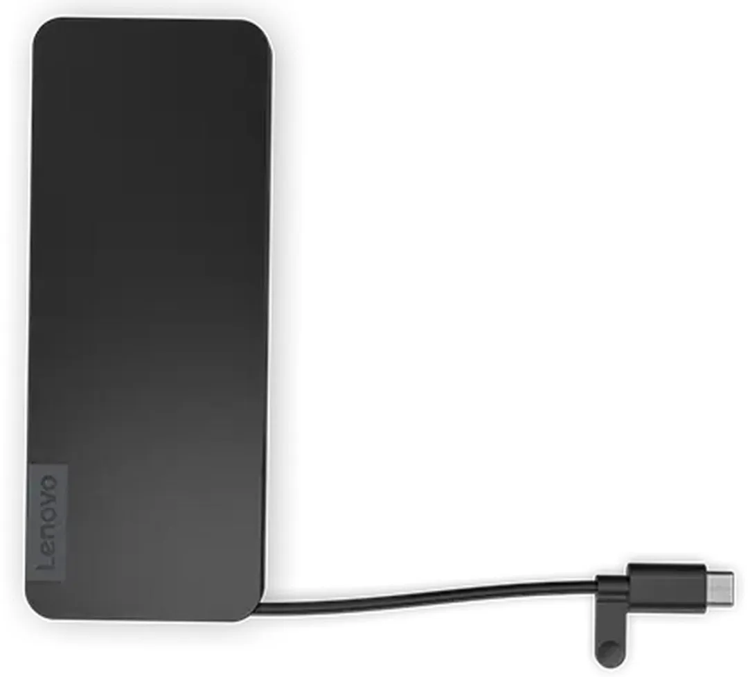 Lenovo 4X11N40212 USB-C Reis Docking Station - Zwart