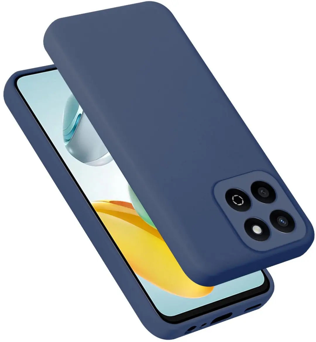 Cadorabo Hoesje geschikt voor Honor 200 Smart in LIQUID BLAUW