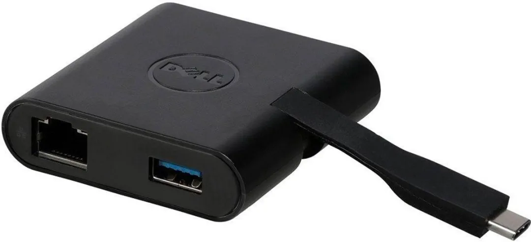 Dell DA310 7-in-1 USB-C Adapter - 90W - Zilver
