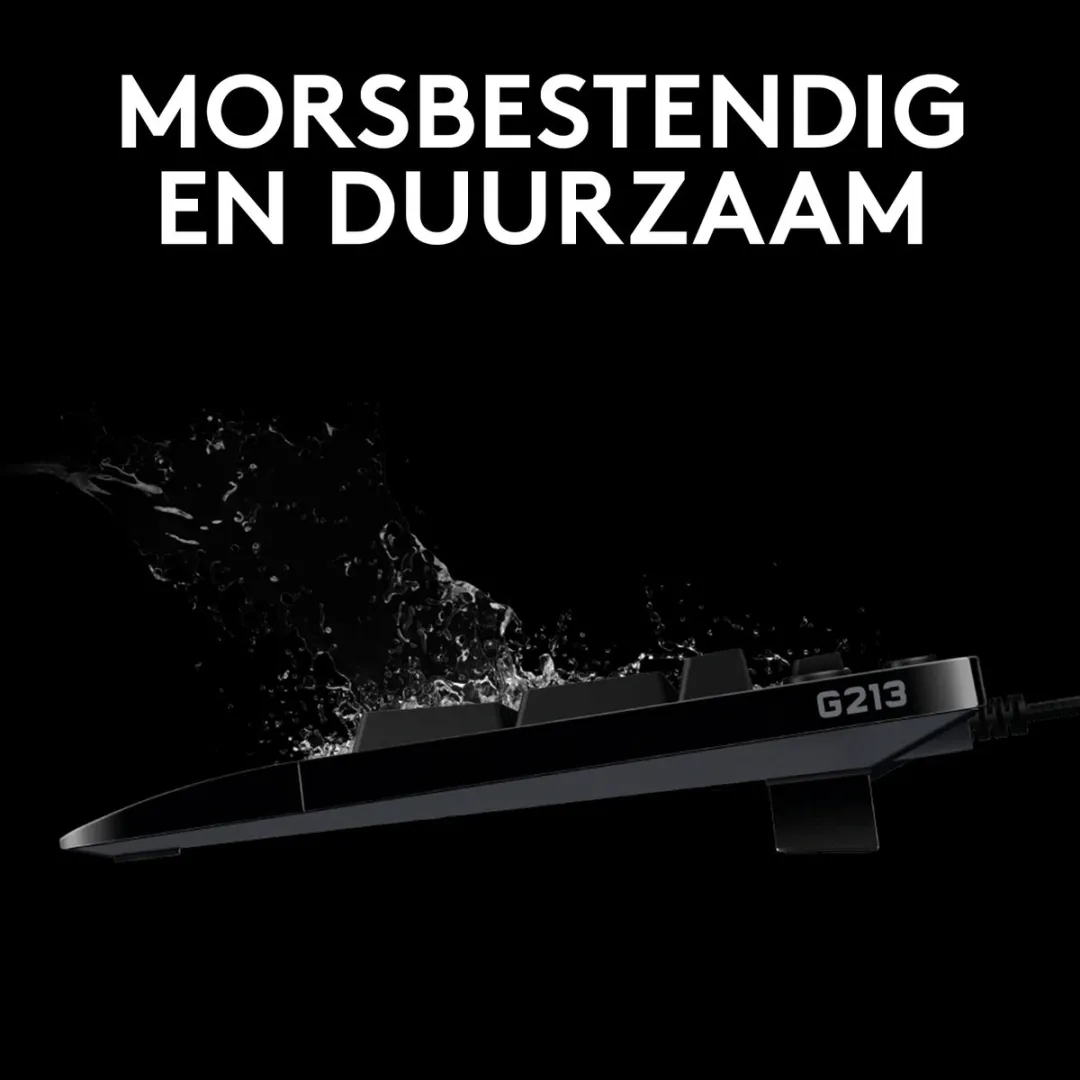 Logitech G G213 Prodigy Gaming Toetsenbord - Zwart