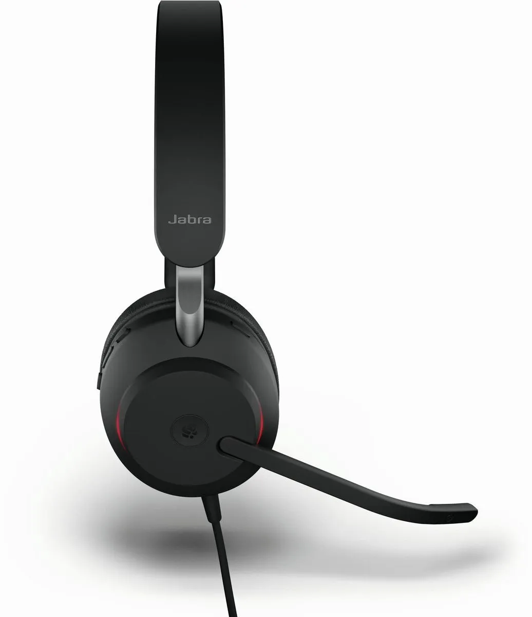 Jabra Evolve2 40 SE MS Headset - USB-C - Zwart - afbeelding 6 van 6