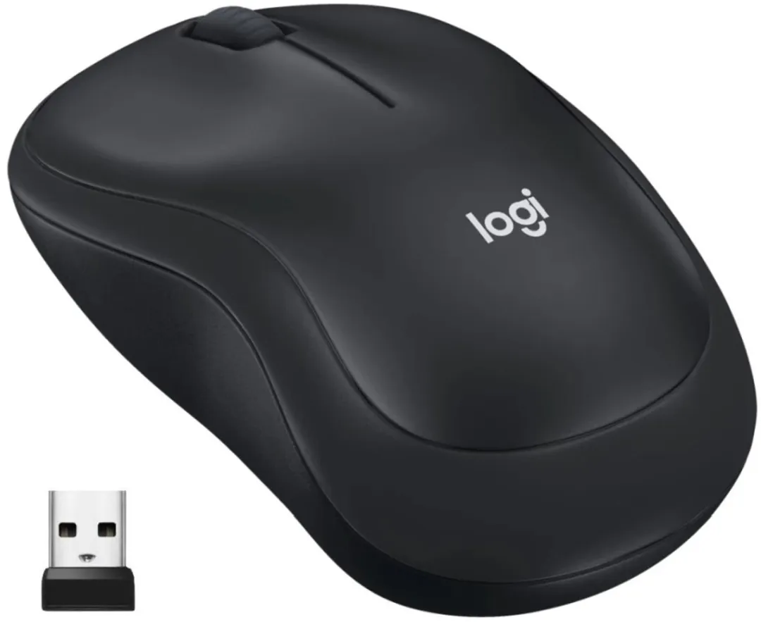 Logitech M220 Silent Draadloze Muis - Zwart