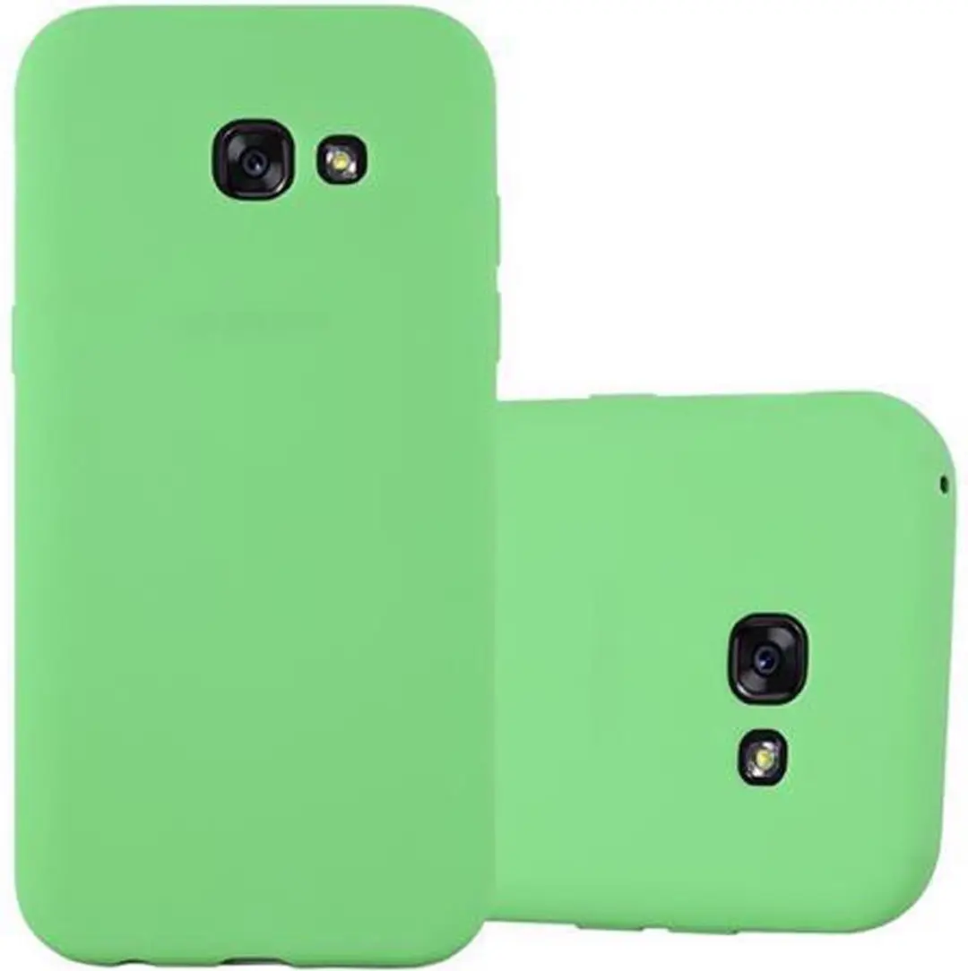 Cadorabo Hoesje geschikt voor Samsung Galaxy A5 2017 in CANDY PASTEL GROEN