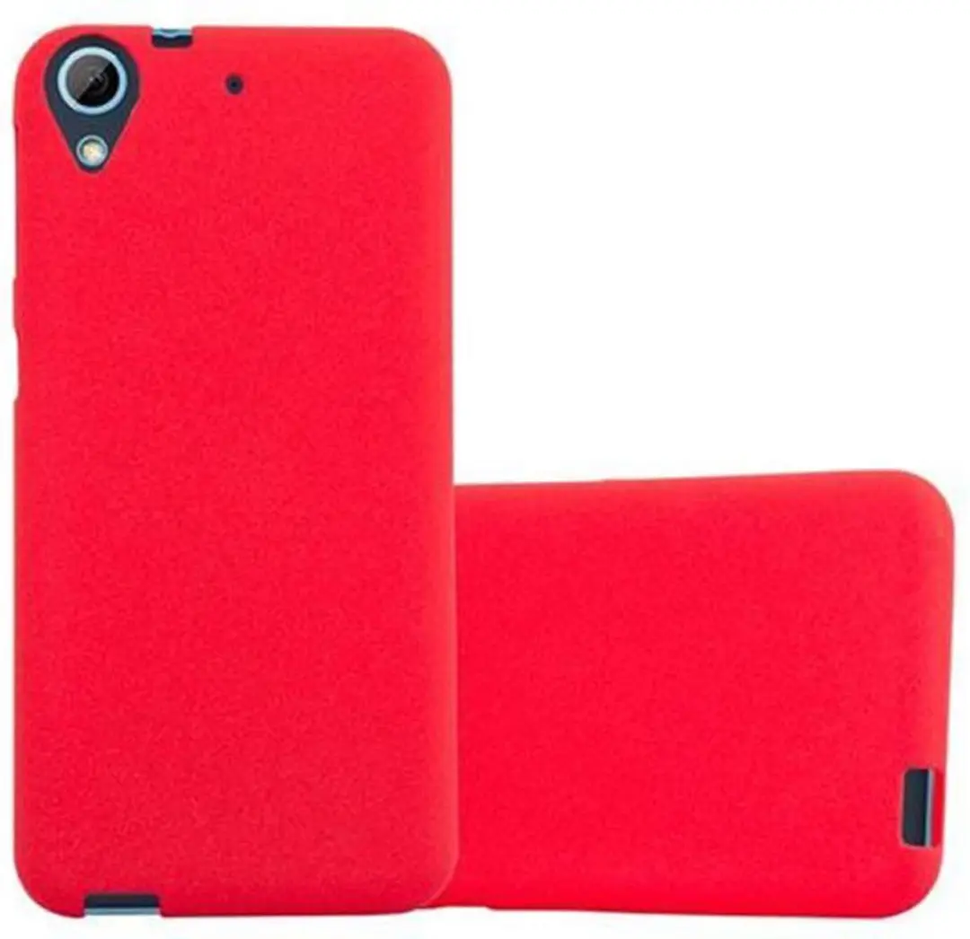 Cadorabo Hoesje geschikt voor HTC Desire 626G in FROST ROOD