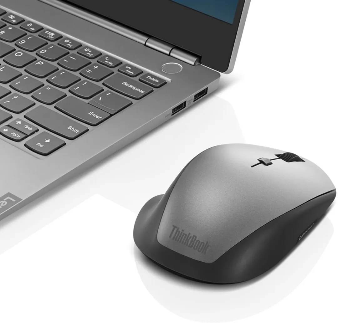 Lenovo 4Y50V81591 Draadloze Muis - 7 Knoppen - Zwart/Grijs - afbeelding 6 van 6
