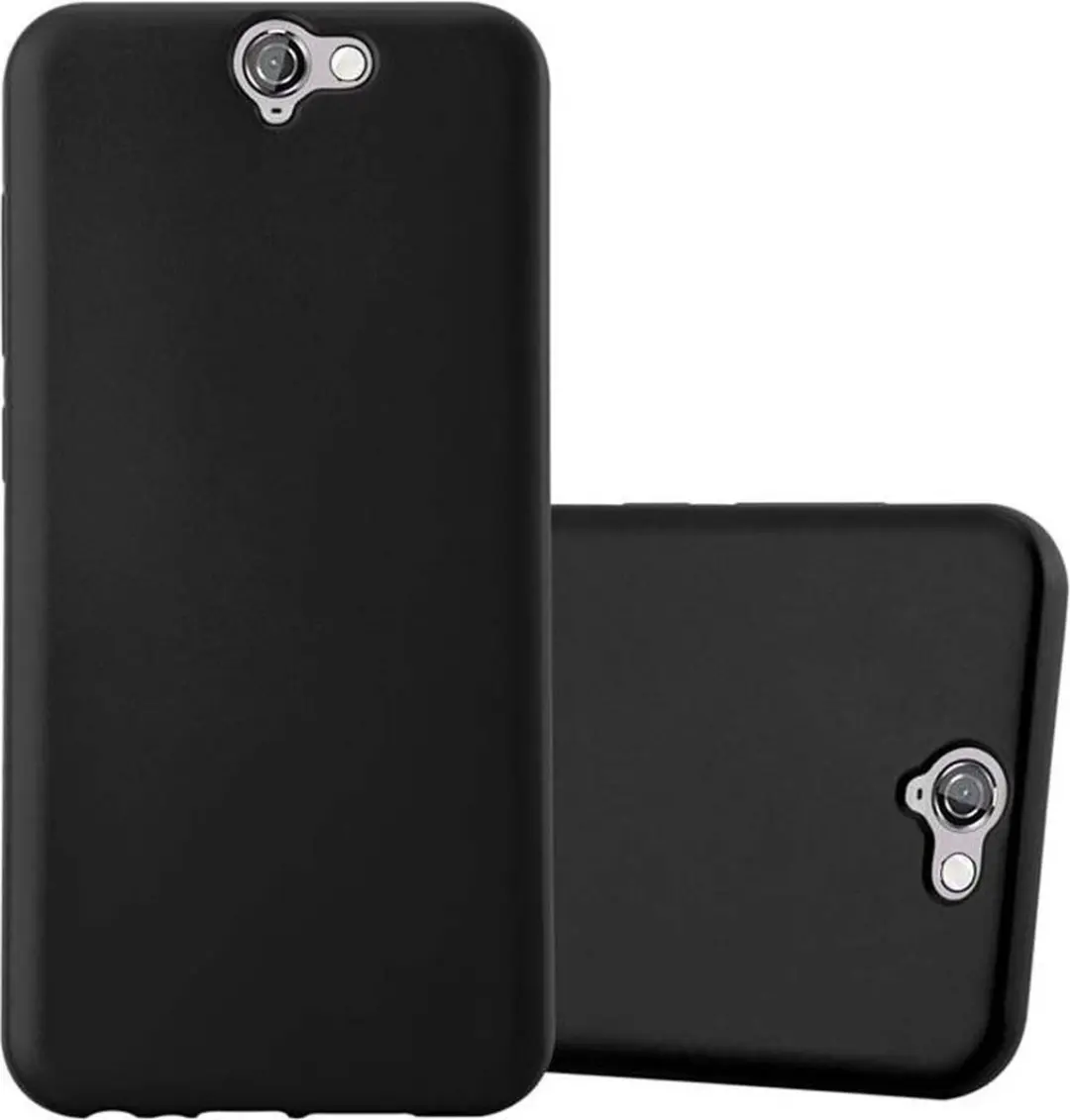 Cadorabo Hoesje geschikt voor HTC ONE A9 in METALLIC ZWART