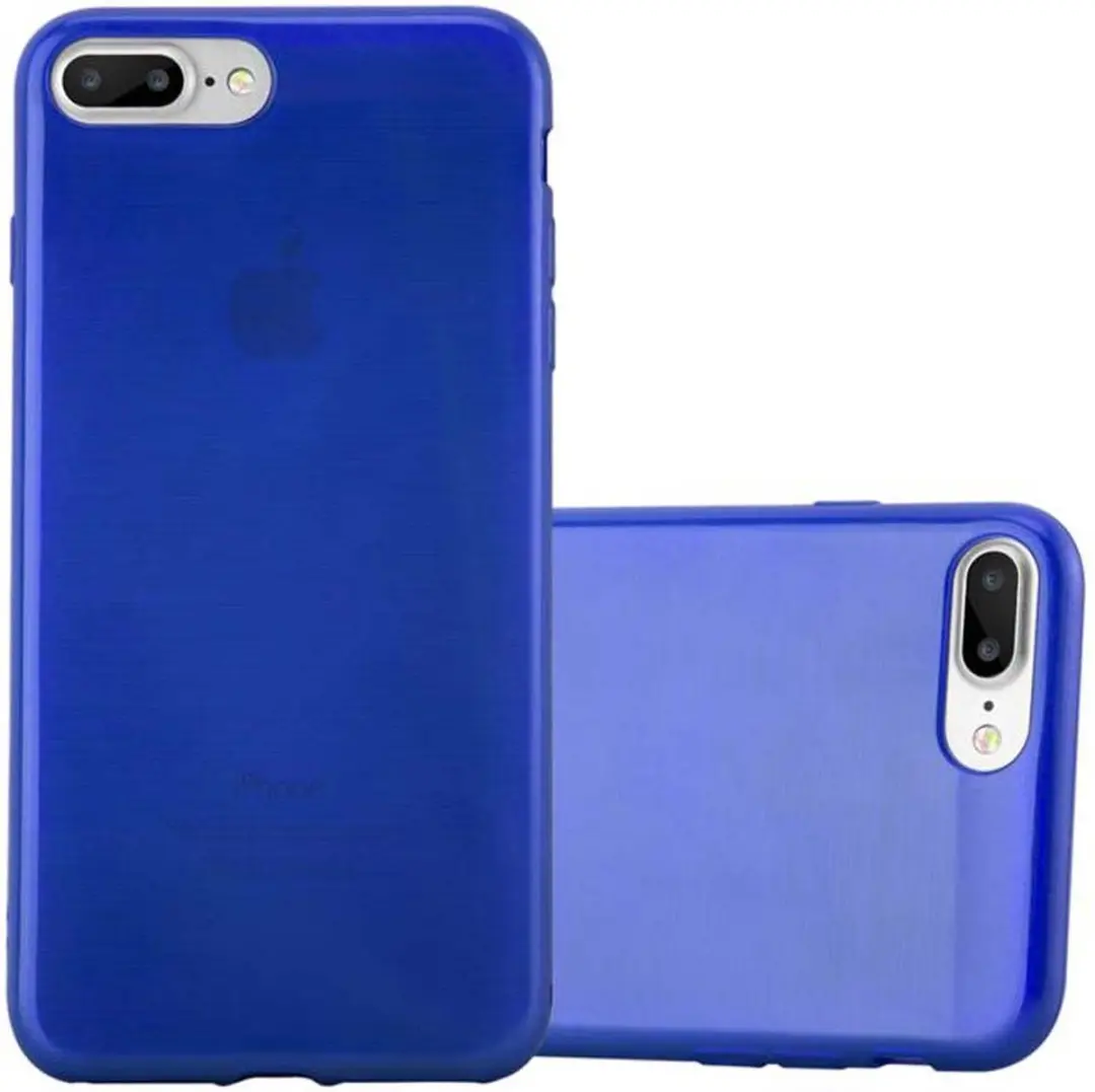 Cadorabo Hoesje geschikt voor Apple iPhone 7 PLUS / 7S PLUS / 8 PLUS in BLAUW