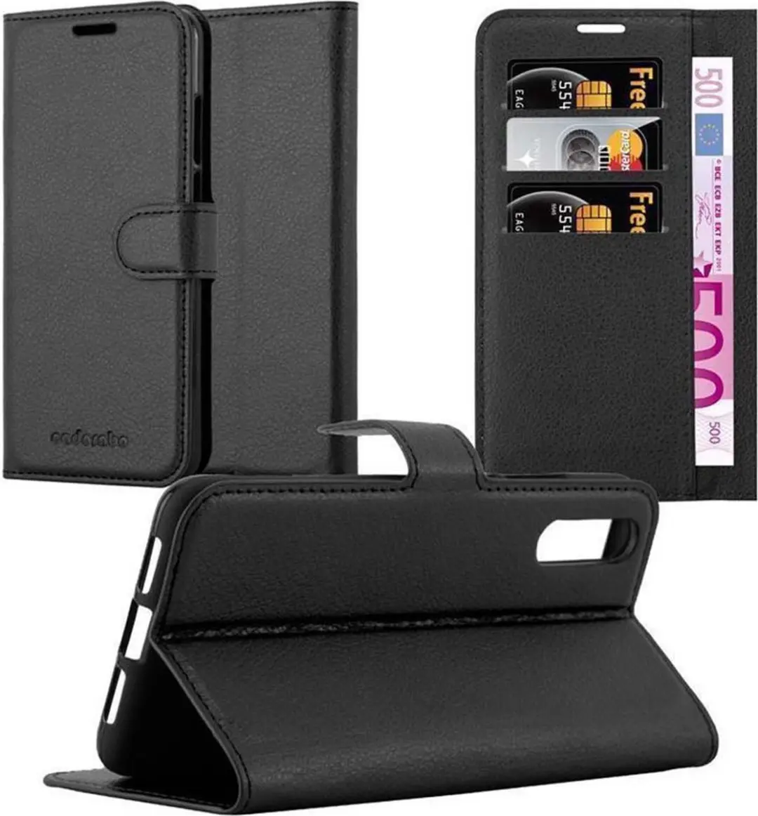 Cadorabo Hoesje geschikt voor Huawei P20 in PHANTOM ZWART