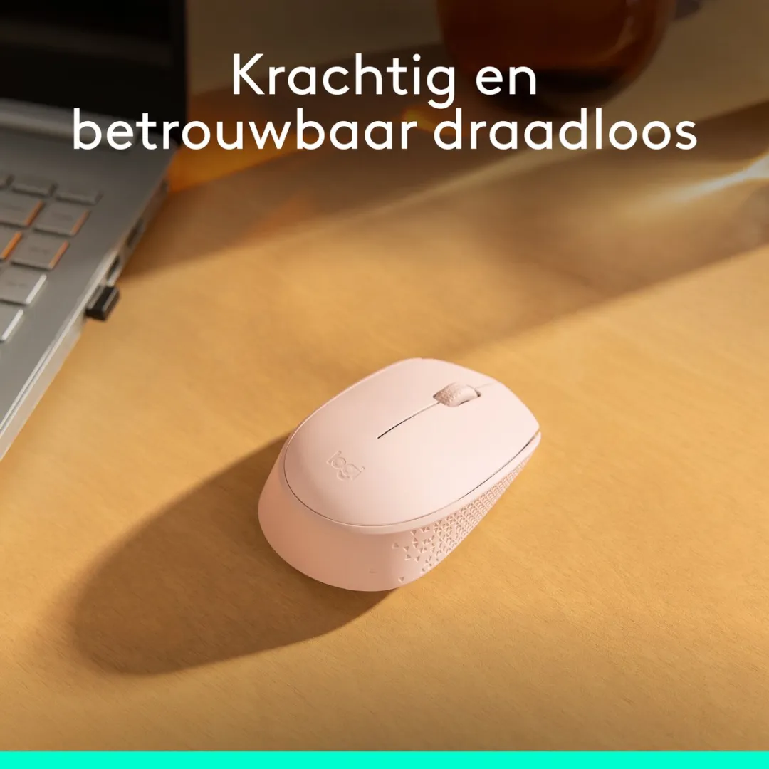 Logitech M171 Draadloze Muis - Roze