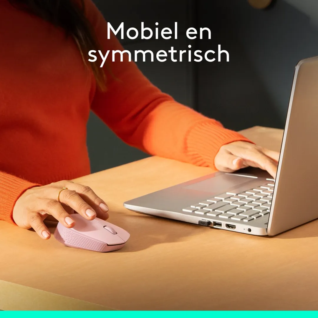 Logitech M171 Draadloze Muis - Roze