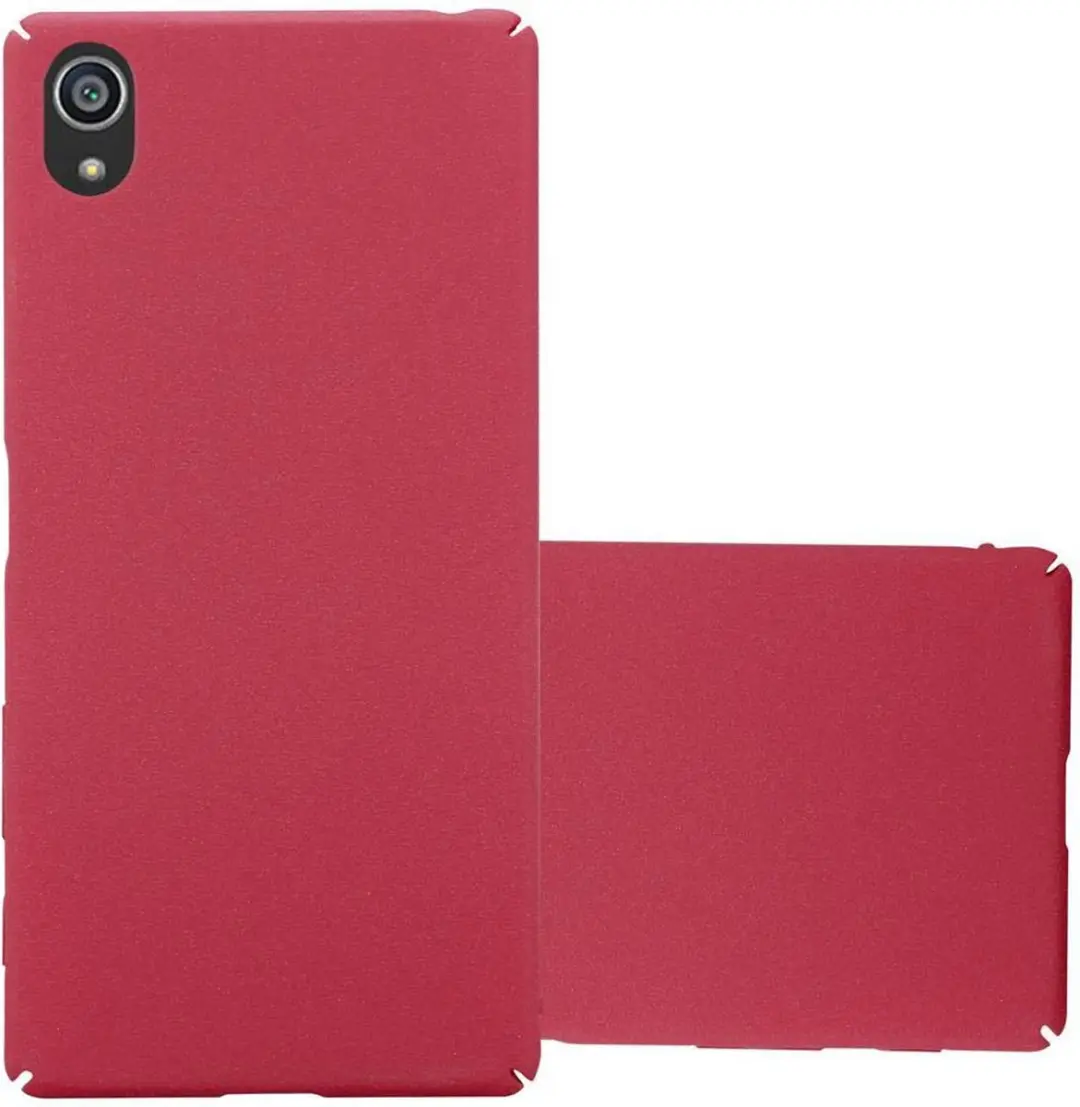 Cadorabo Hoesje geschikt voor Sony Xperia Z5 in FROSTY ROOD