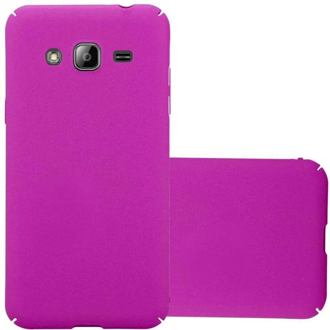 Cadorabo Hoesje geschikt voor Samsung Galaxy J3 2017 in FROSTY ROZE
