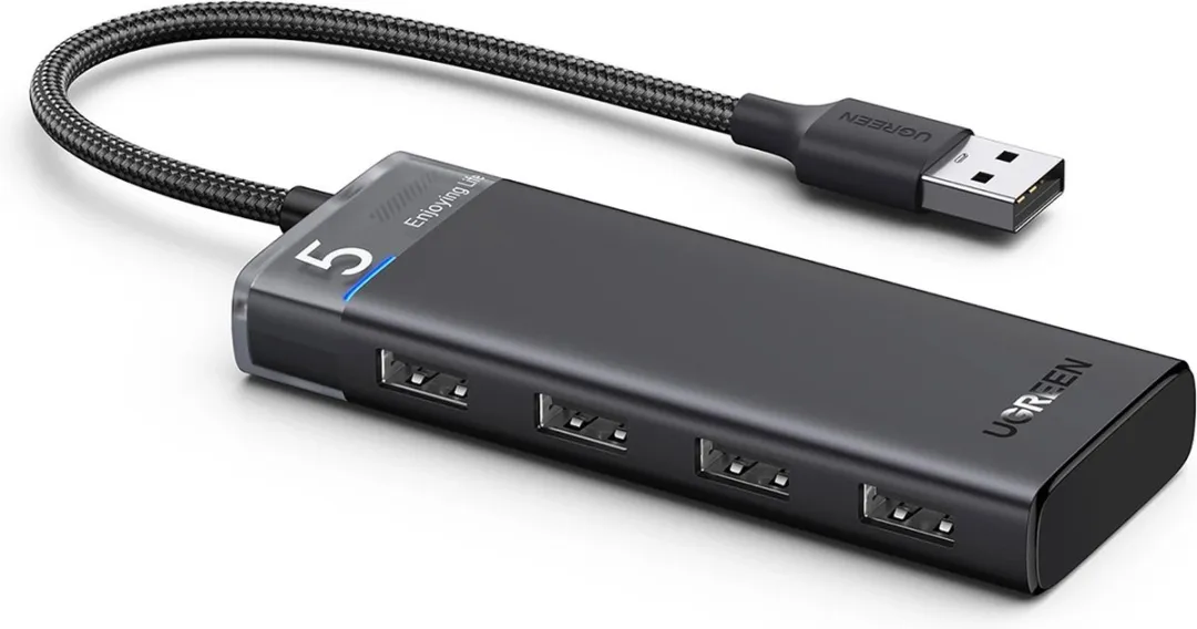 UGREEN CM653 USB-Hub 5 Poorten