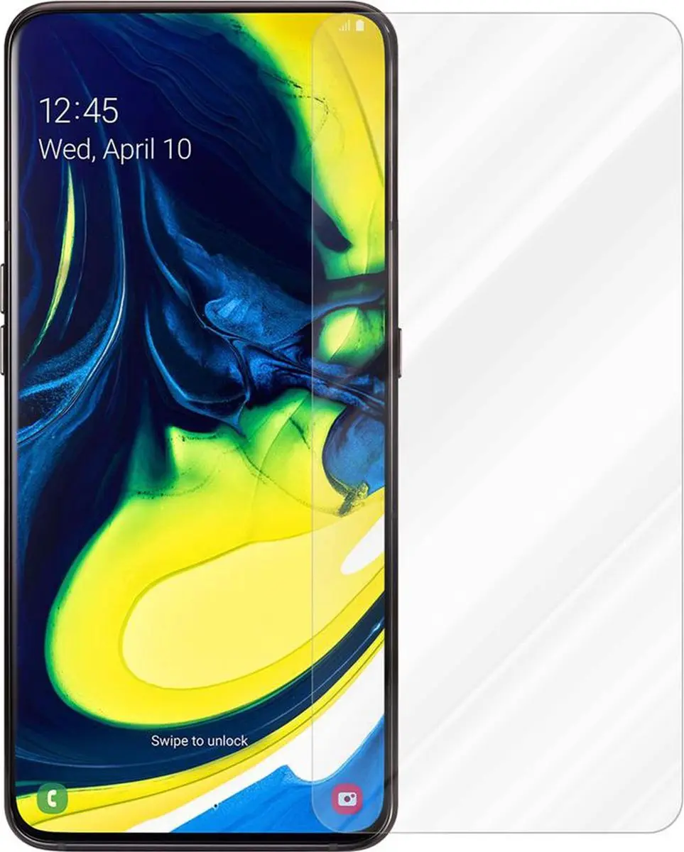 Cadorabo Pantser film geschikt voor Samsung Galaxy A80 / A90 4G in KRISTALHELDER