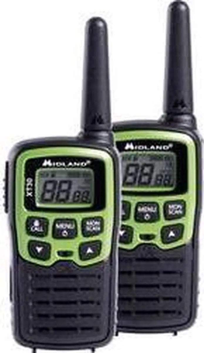 Midland XT30 C1177 PMR-portofoon Set van 2 - Zwart/Groen - afbeelding 5 van 6
