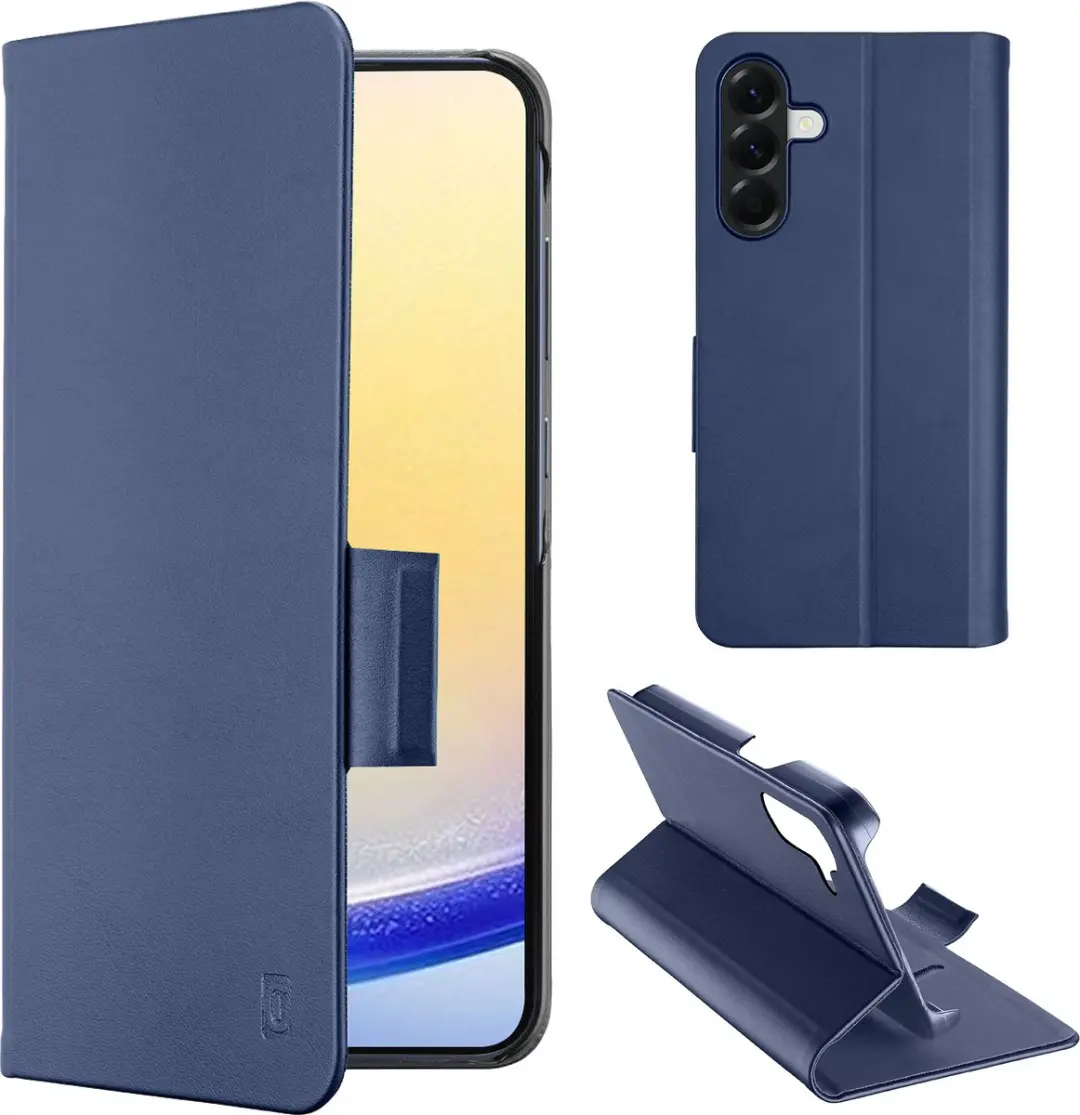 Cellularline BOOK3GALA26B Hoesje Samsung Galaxy A26 - Blauw - afbeelding 6 van 6