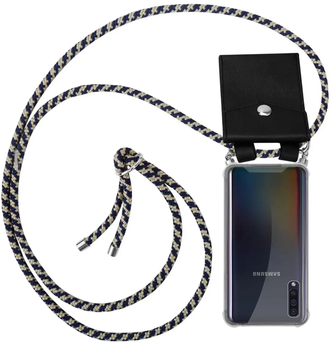 Cadorabo Hoesje geschikt voor Samsung Galaxy A50 4G / A50s / A30s in DONKER BLAU