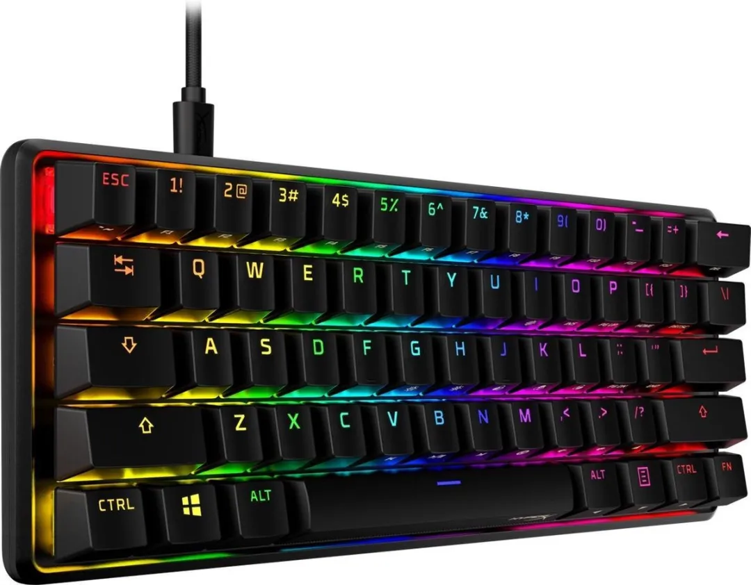 HyperX Alloy Origins 60 RGB Mechanisch Toetsenbord - Zwart