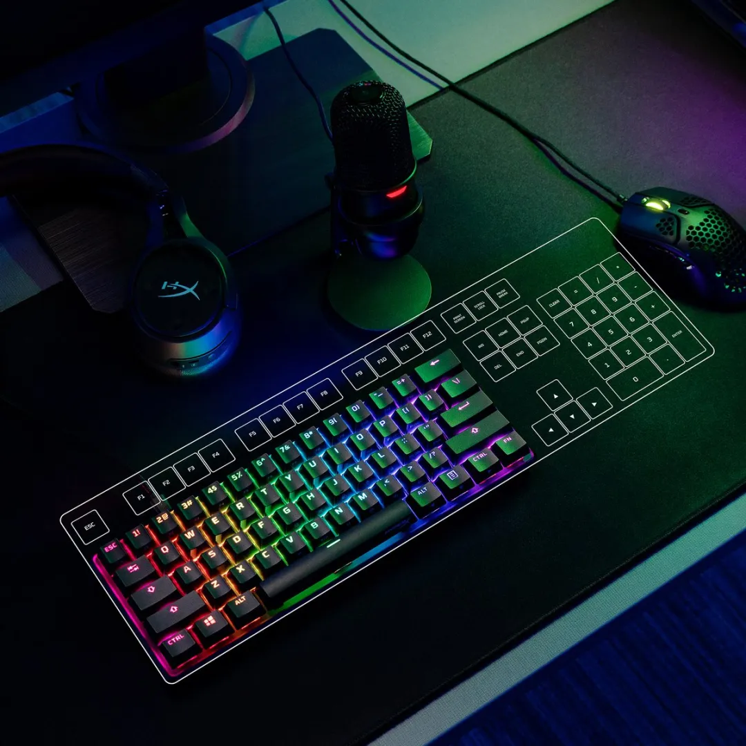HyperX Alloy Origins 60 RGB Mechanisch Toetsenbord - Zwart