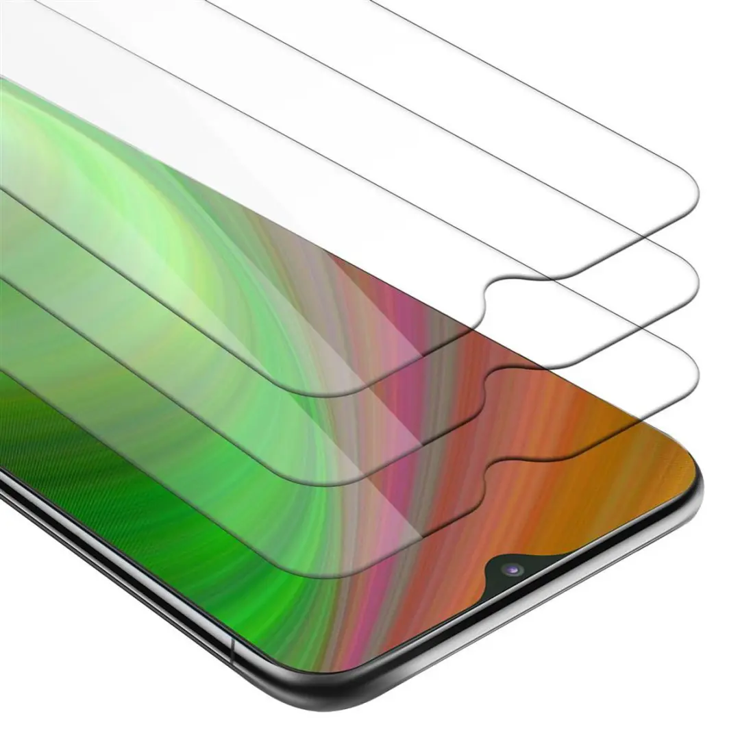 Cadorabo 3x Screenprotector geschikt voor Samsung Galaxy A10 / M10