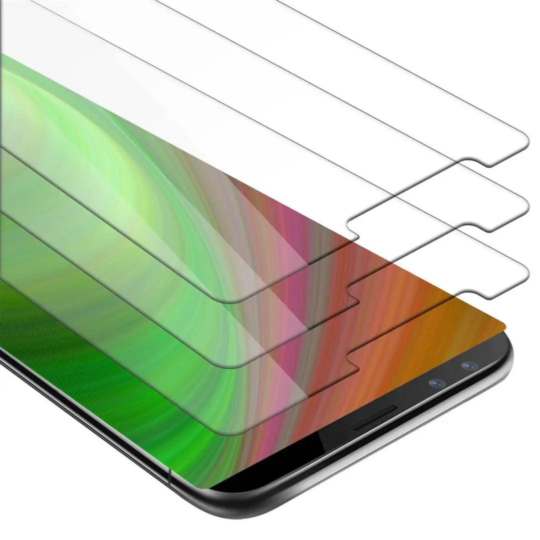 Cadorabo 3x Screenprotector geschikt voor ZTE Nubia Z17S