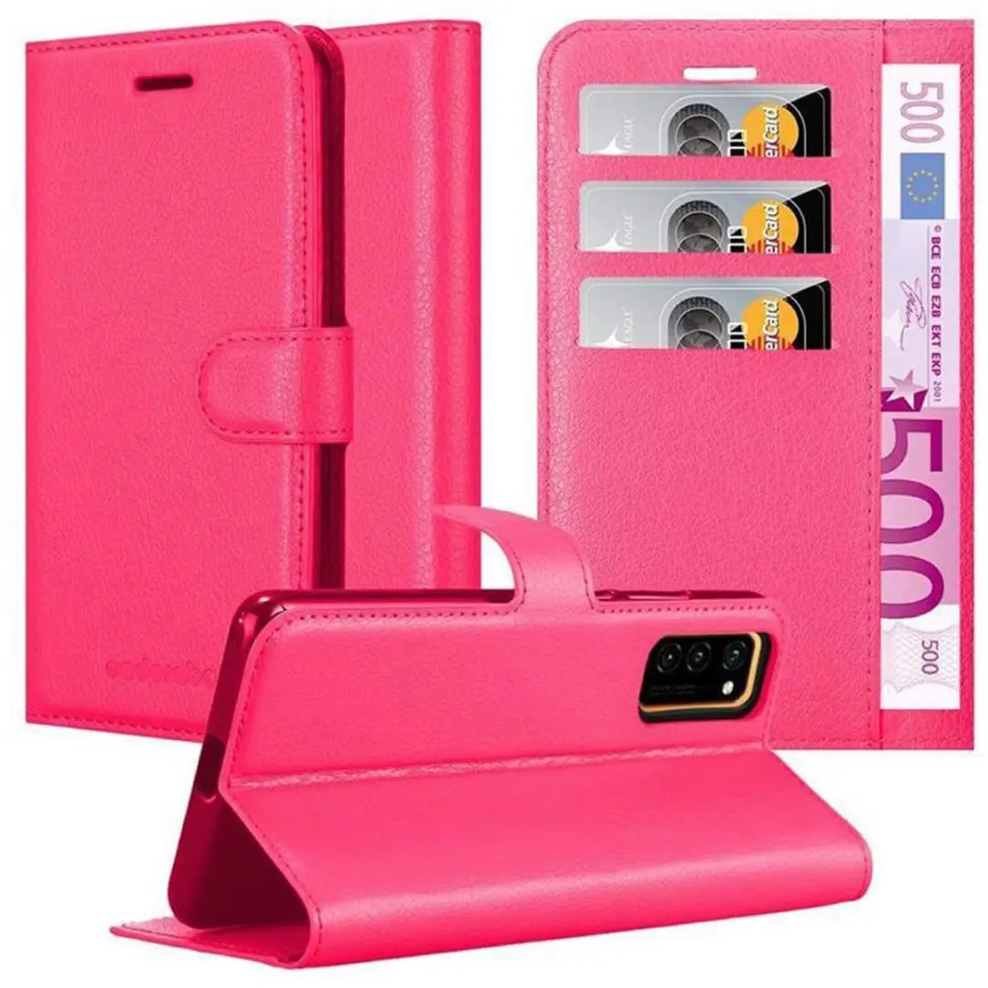 Cadorabo Hoesje geschikt voor Honor View 30 in KERSEN ROZE