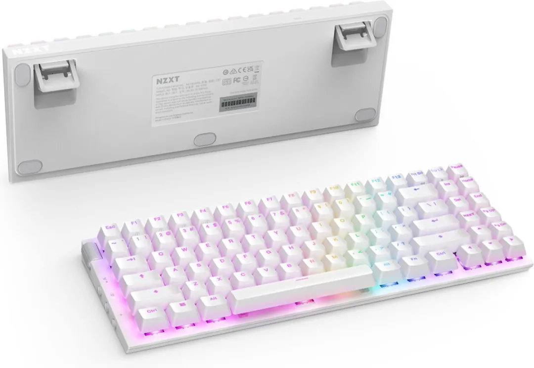 NZXT Function 2 MiniTKL Toetsenbord KB-002NW-US - Wit