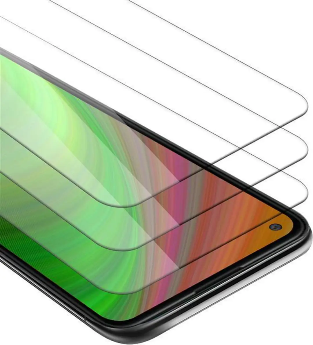 Cadorabo 3x Screenprotector geschikt voor Oppo FIND X2 NEO