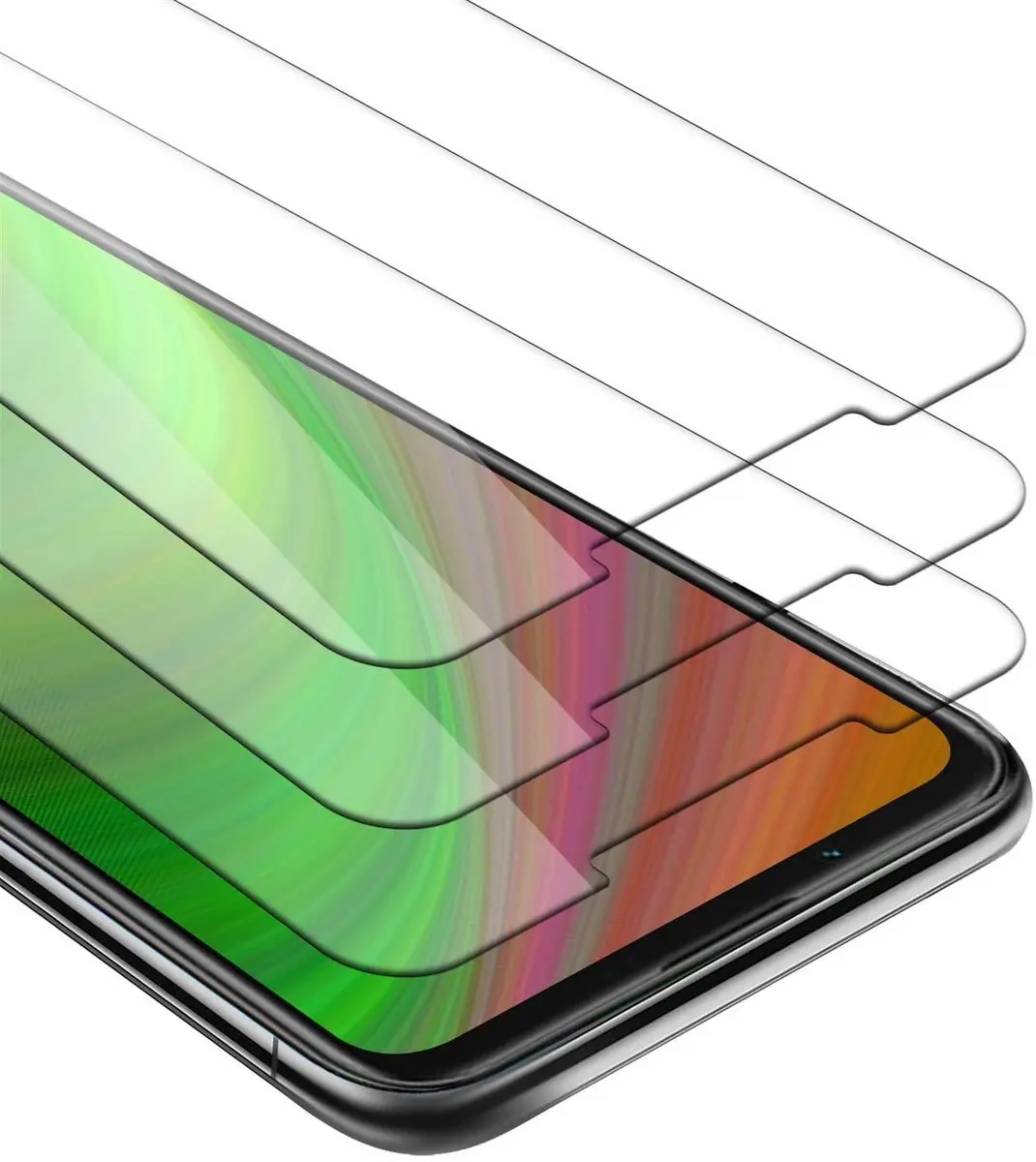 Cadorabo 3x Screenprotector geschikt voor ZTE Nubia PLAY
