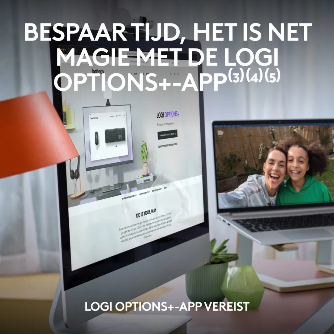 Logitech MK950 Signature Slim Combo - Draadloos Toetsenbord & Muis - Grijs