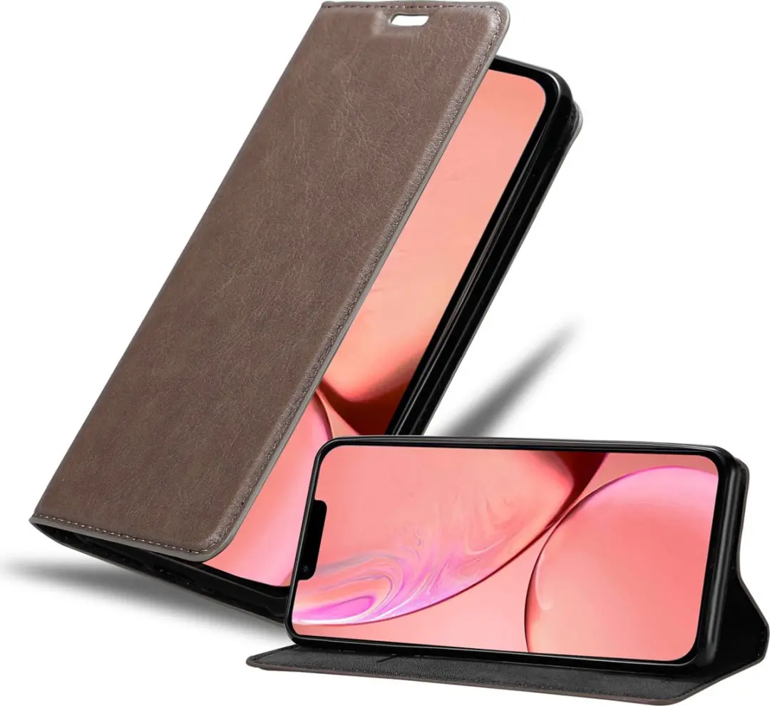 Cadorabo Hoesje geschikt voor Apple iPhone 13 MINI in KOFFIE BRUIN