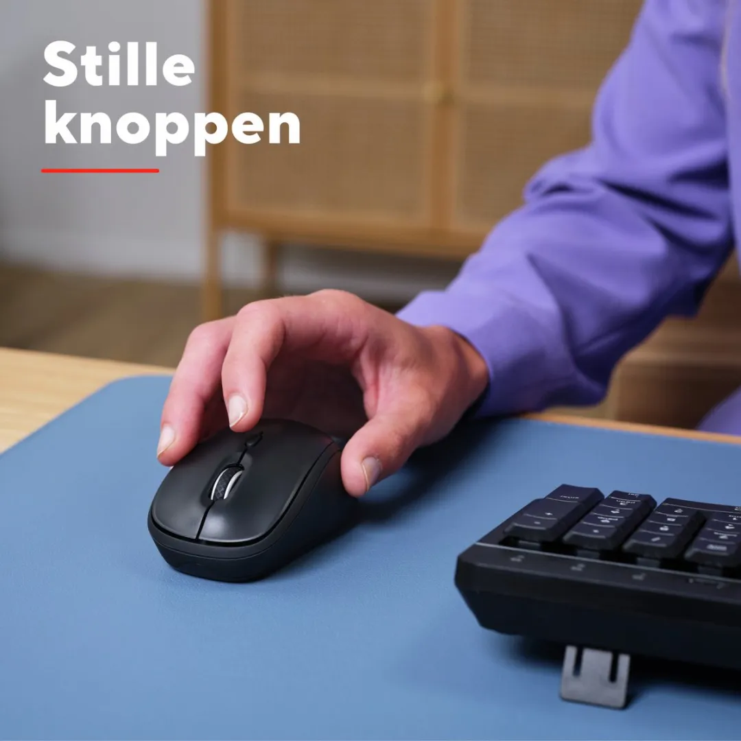 Trust Yvi+ Bluetooth Muis 25440 - Zwart