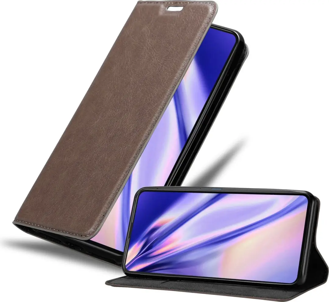Cadorabo Hoesje geschikt voor Asus ZenFone 8 FLIP in KOFFIE BRUIN