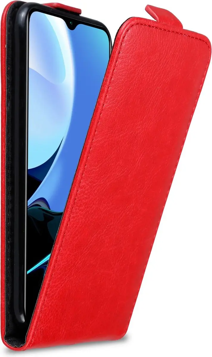 Cadorabo Hoesje geschikt voor Xiaomi RedMi 9T / POCO M3 in APPEL ROOD