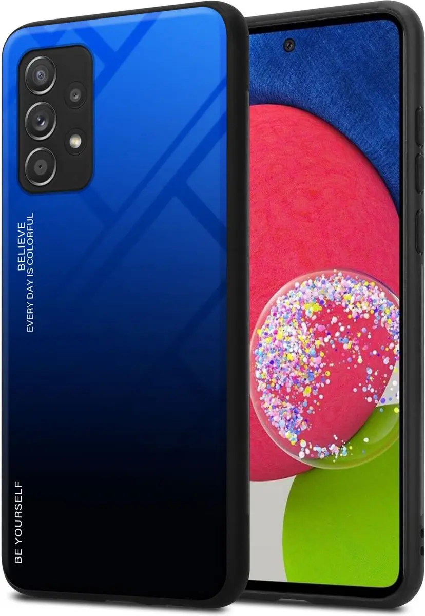 Cadorabo Hoesje geschikt voor Samsung Galaxy A52 (4G / 5G) / A52s in BLAUW