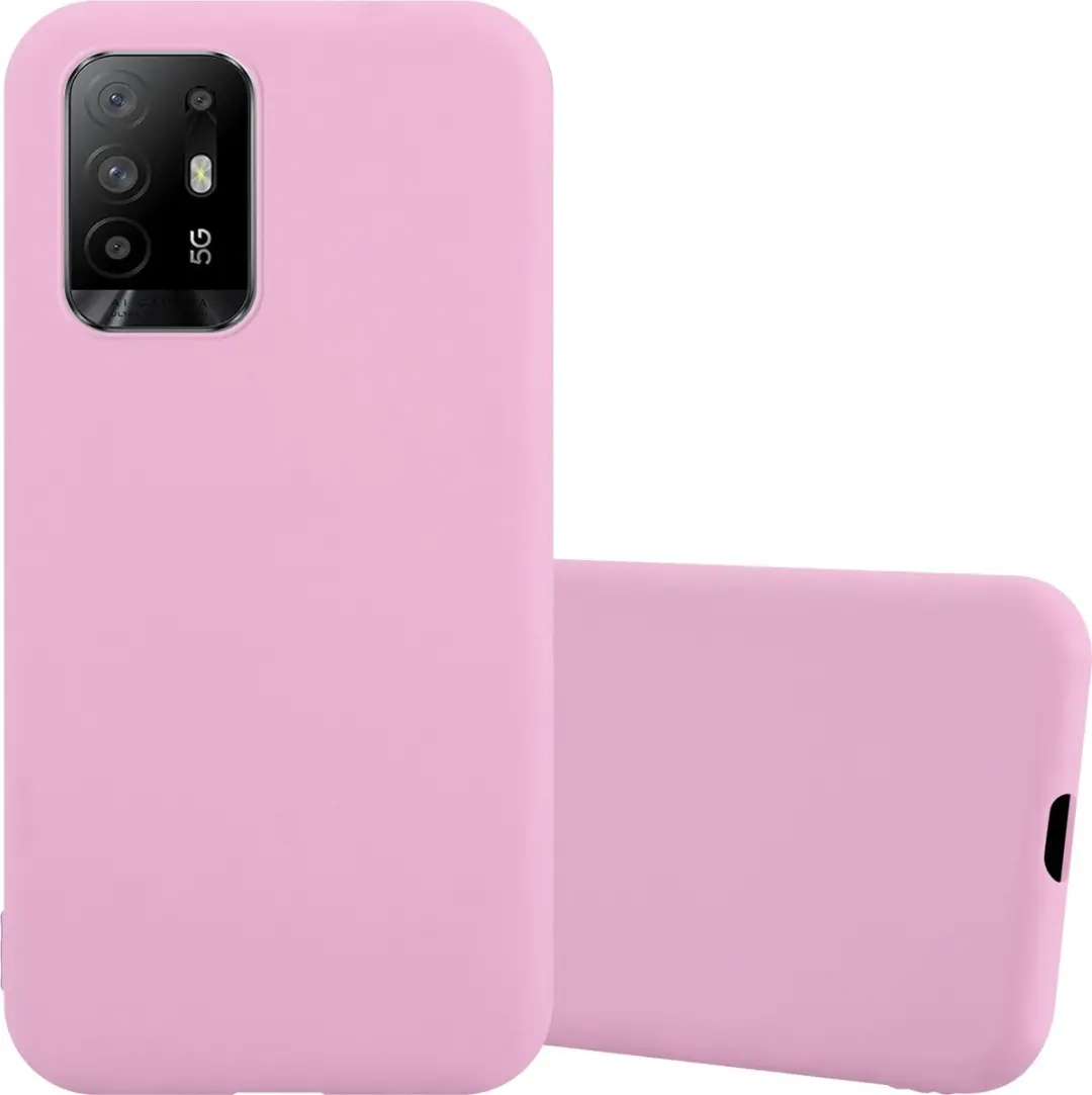 Cadorabo Hoesje geschikt voor Oppo A94 5G in CANDY ROZE