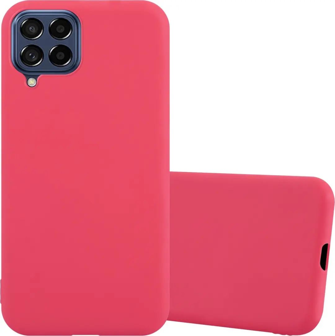 Cadorabo Hoesje geschikt voor Samsung Galaxy M53 5G in CANDY ROOD