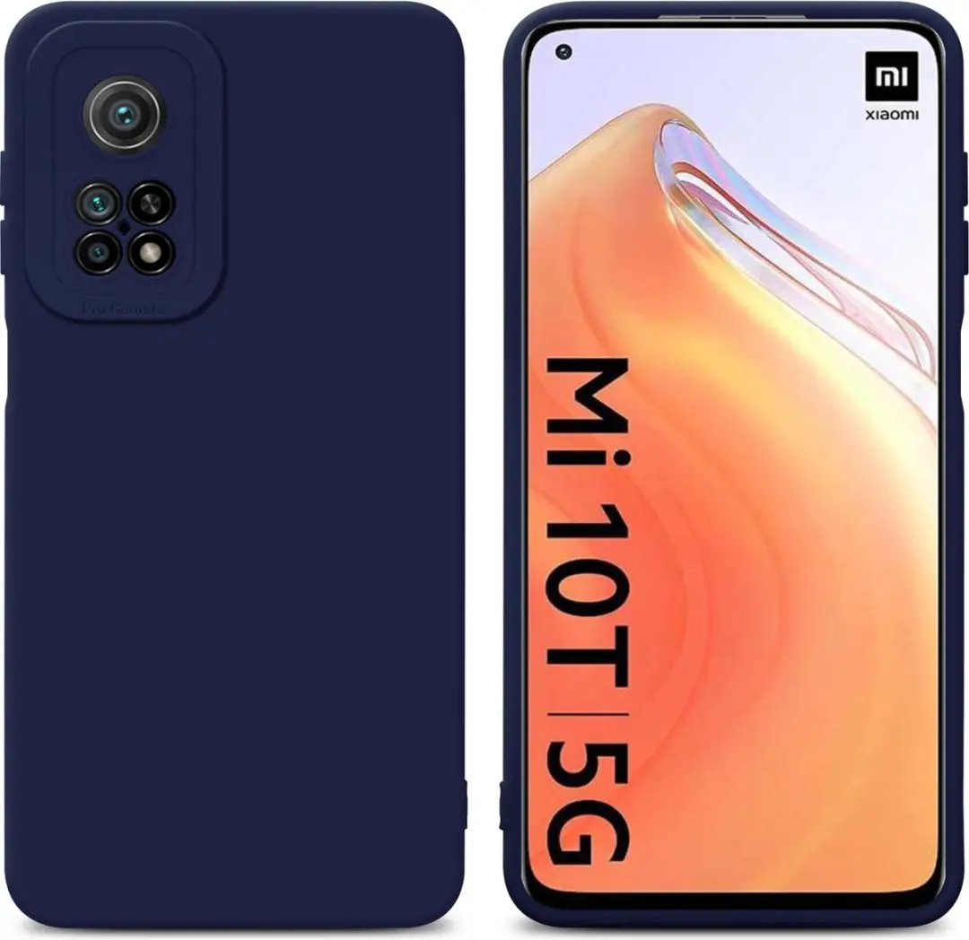 Cadorabo Hoesje geschikt voor Xiaomi Mi 10T / Mi 10T PRO in FLUID DONKER BLAUW