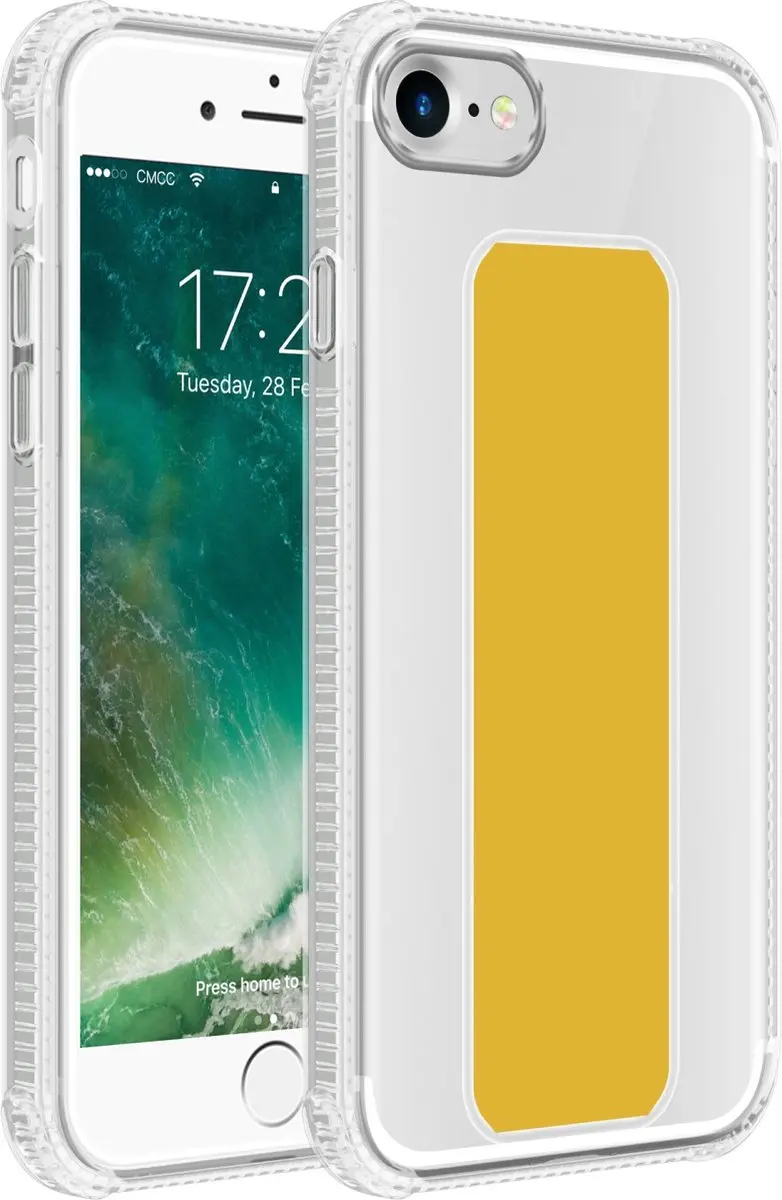 Cadorabo Hoesje geschikt voor Apple iPhone 7 / 7S / 8 / SE 2020 in GEEL