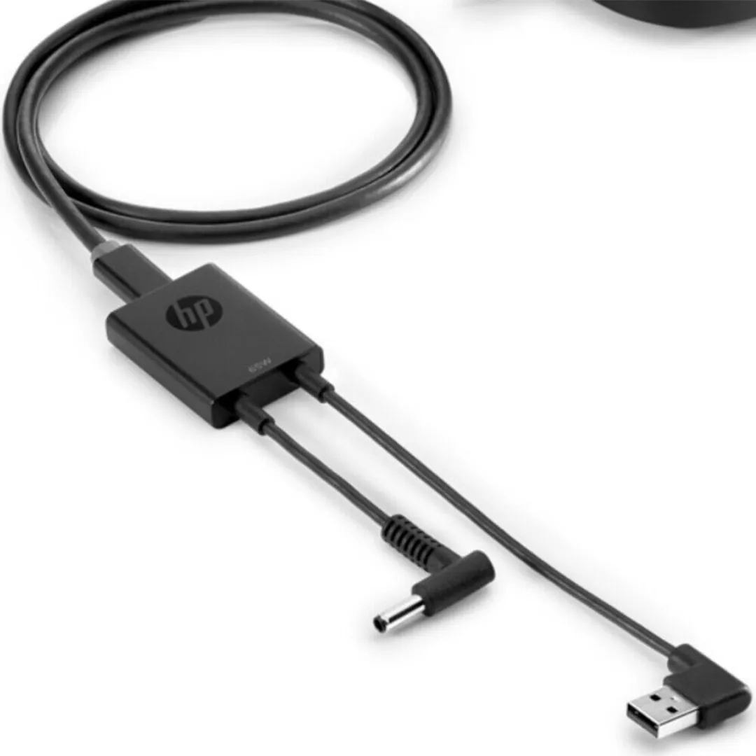 HP USB-C Dock Adapter L01515-001 - 4.5mm & USB Male - Zwart