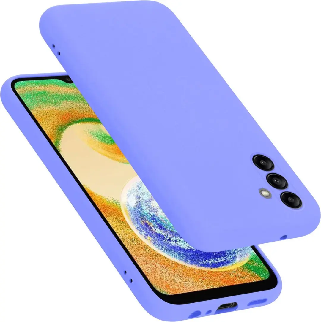 Cadorabo Hoesje geschikt voor Samsung Galaxy A04s in LIQUID LICHT PAARS