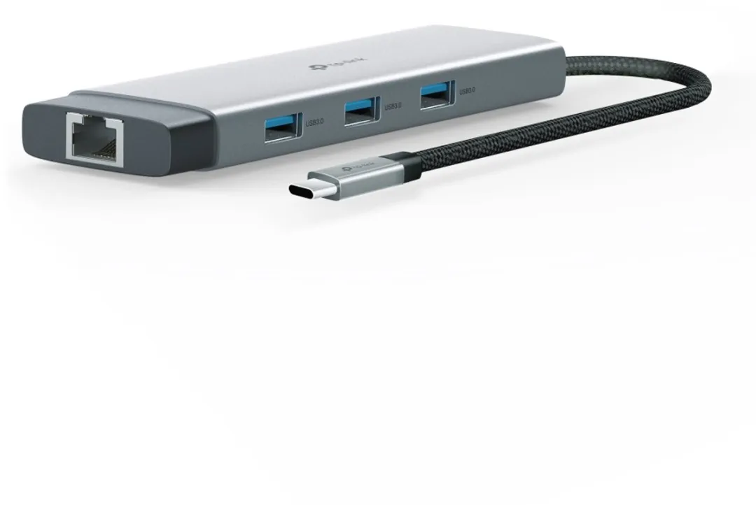TP-Link UH9120C USB-C Hub 9-in-1 - Grijs