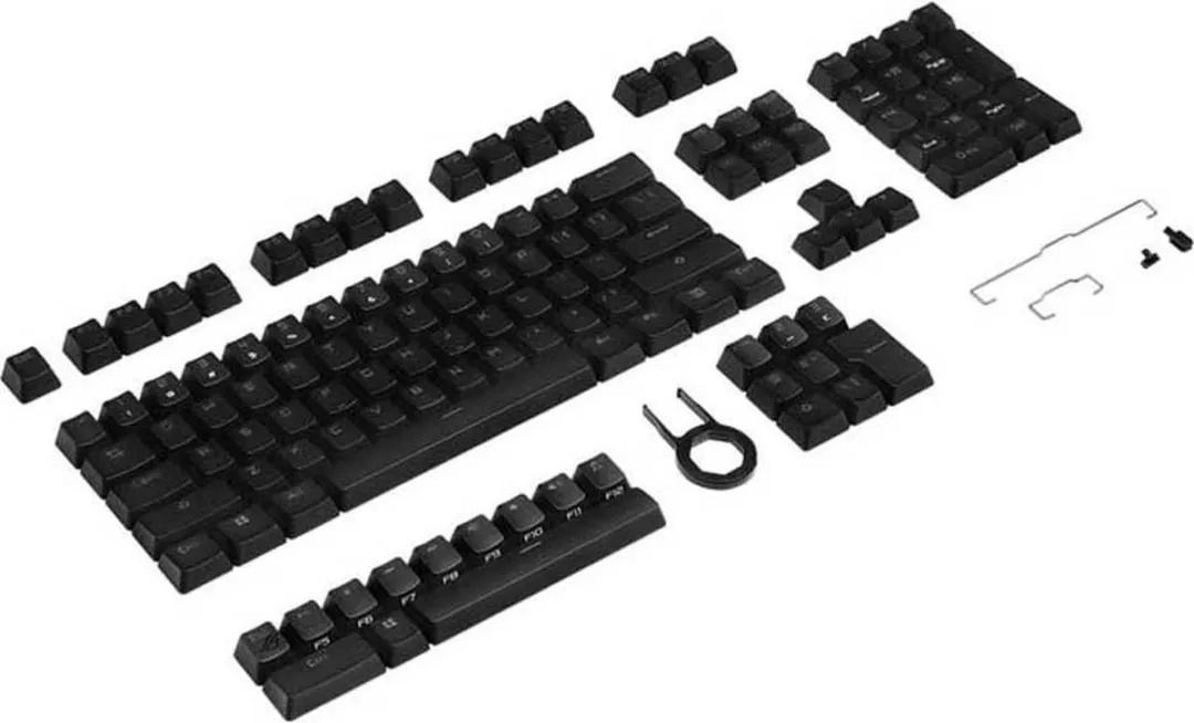 ASUS ROG PBT Keycap Set AC03 - Zwart