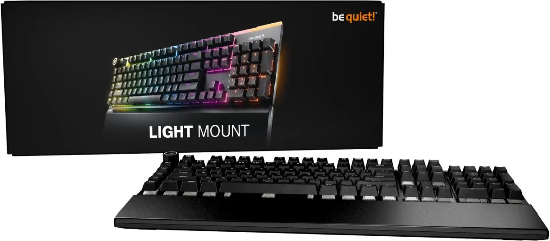 be quiet! Light Mount BT003US Toetsenbordhouder - Zwart