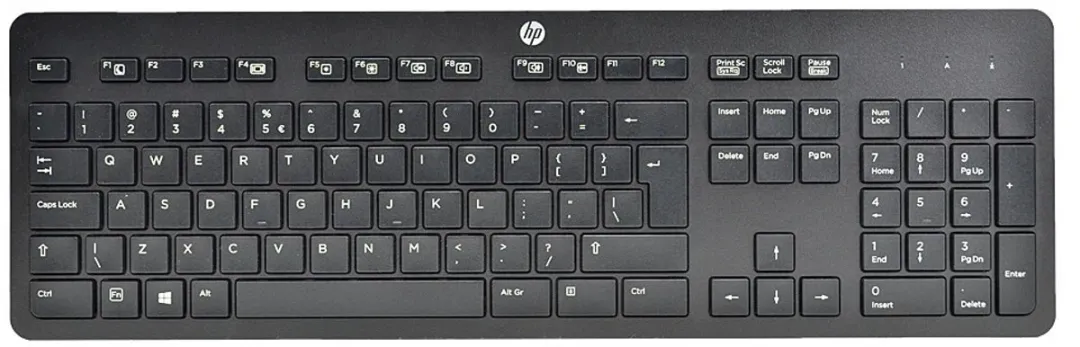 HP 803181-L31 Toetsenbord USB QWERTY US International - Zwart