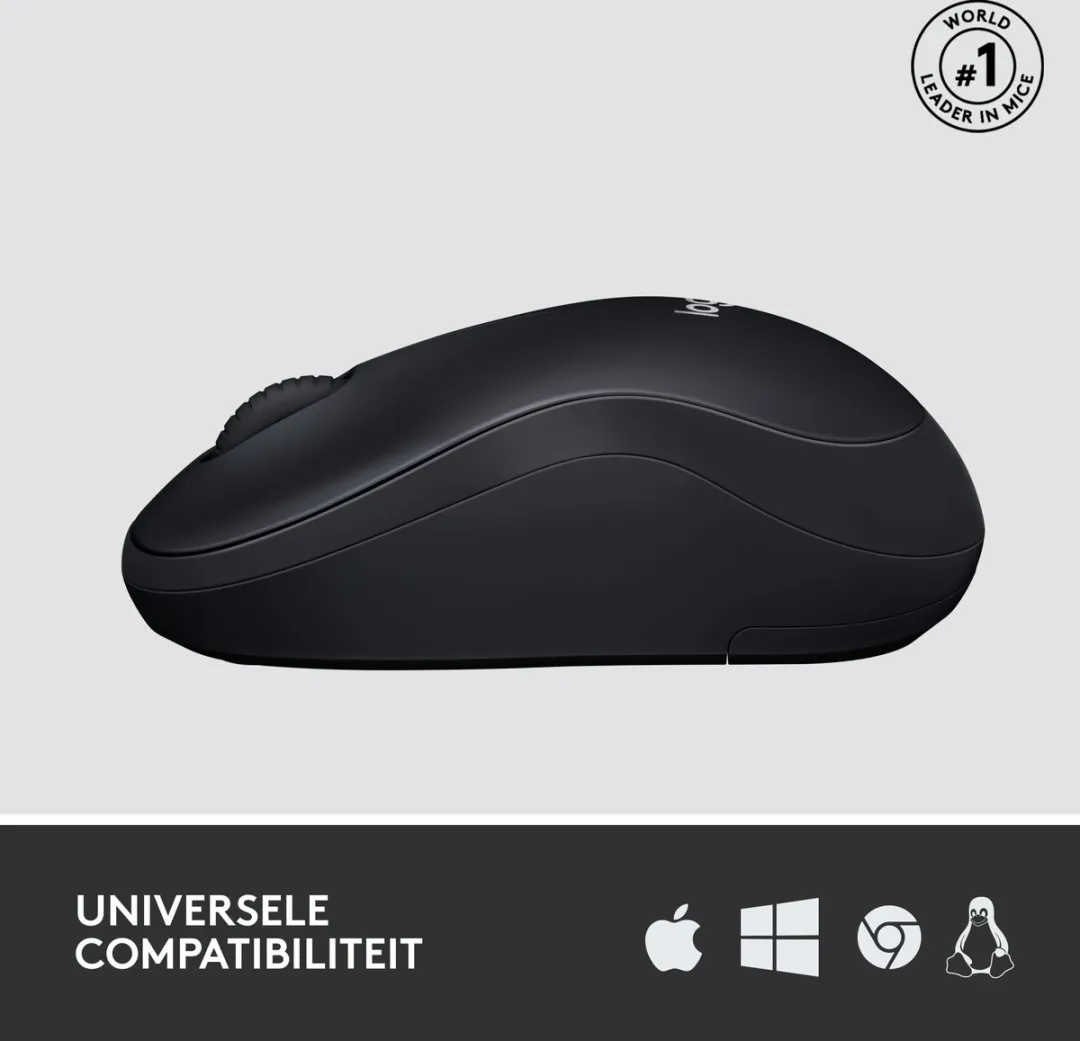 Logitech M220 Silent Draadloze Muis - Grijs