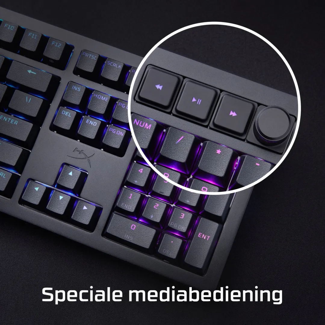 HyperX Alloy Rise 7G7A3AA#ABA Gaming Toetsenbord - Zwart