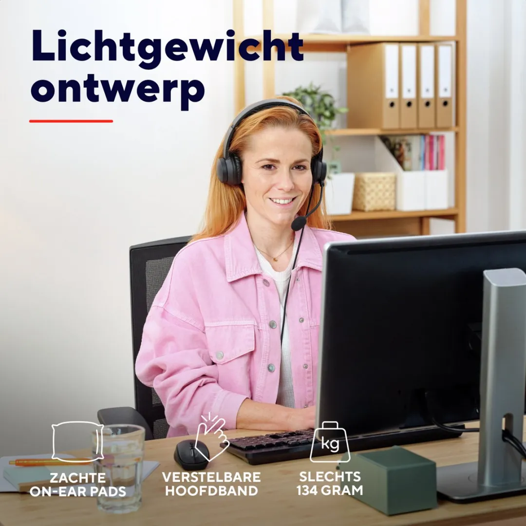 Trust Ayda USB Headset met Microfoon - Zwart