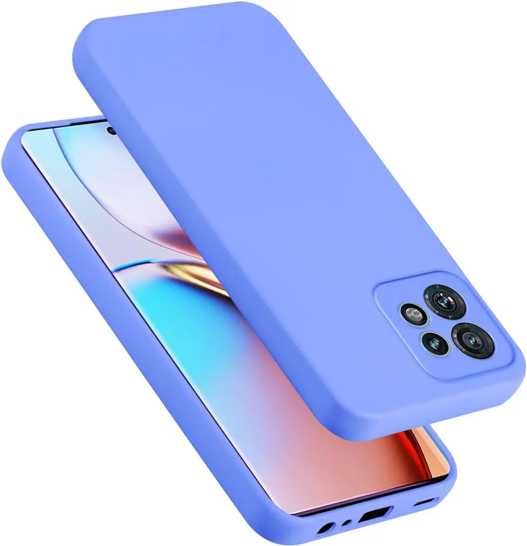 Cadorabo Hoesje geschikt voor Motorola Edge 40 Pro in LIQUID LICHT PAARS