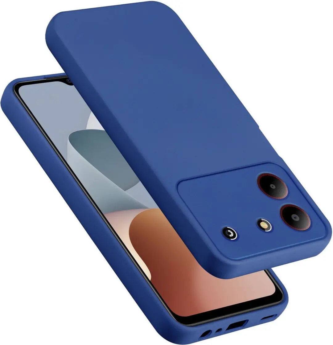 Cadorabo Hoesje geschikt voor ZTE Blade A54 in LIQUID BLAUW